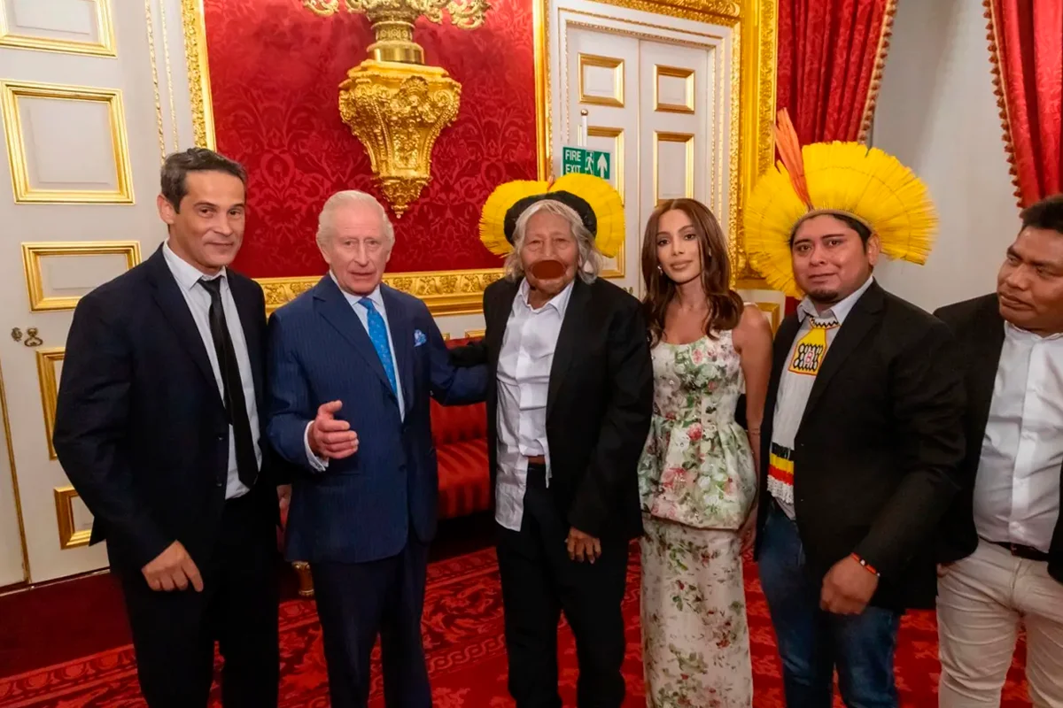 Anitta participa de evento com o Rei Charles III em Londres Anitta participa de evento com o Rei Charles III em Londres