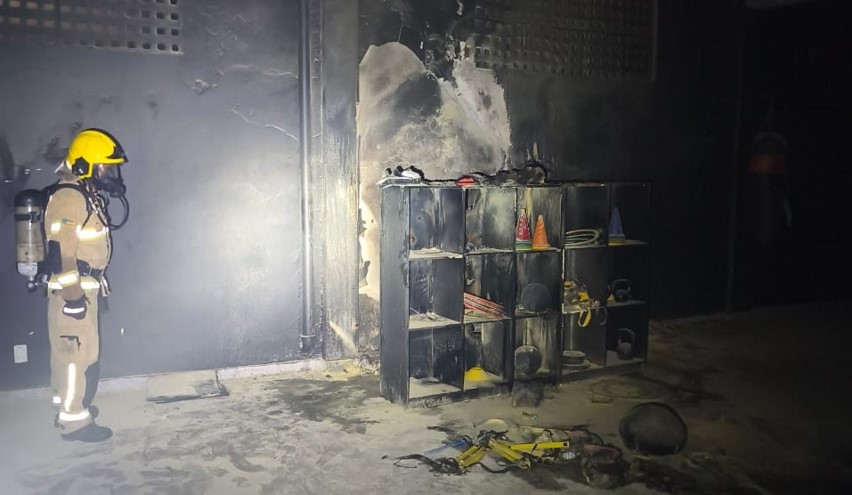 Princípio de Incêndio é registrado em academia de Aracaju
