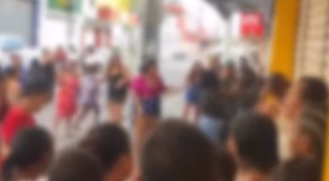 Confusão é registrada em loja do centro comercial de Aracaju