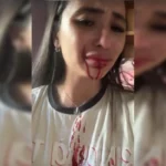 Em surto, genitora de ex-dançarina do Faustão arremessa faca contra o rosto dela