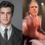 Mateus Solano derruba celular de espectador durante apresentação teatral