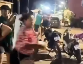 Não aconteceu em Propriá (SE): Homem armado com um facão perseguiu uma mulher em via pública