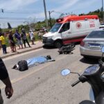 Motociclista morre após acidente em Nossa Senhora do Socorro