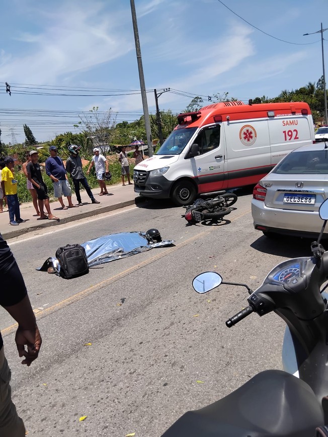Motociclista morre após acidente em Nossa Senhora do Socorro Motociclista morre após acidente em Nossa Senhora do Socorro