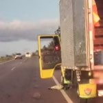 Polícia Militar flagra adolescente dirigindo caminhão furtado na Bahia