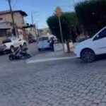 Dupla cai de moto durante fuga policial no interior da BA