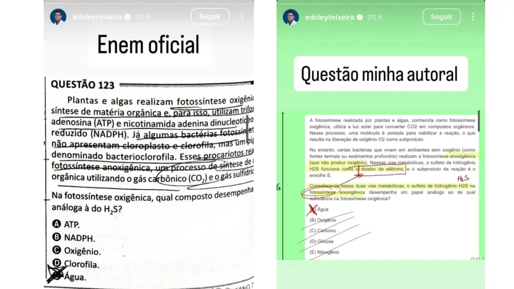 Estudantes denunciam vazamento de questões do Enem 2025 dias antes da prova