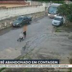 Homem é flagrado abandonando bebê em Belo Horizonte