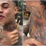 MC Cabelinho sofre tentativa de roubo e acaba com arranhões no pescoço
