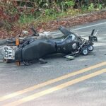 Grave colisão resulta em vítima com fratura exposta na Rodovia João Bebe Água