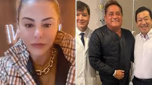 Leonardo passa por cirurgia nas pálpebras e se recupera em casa