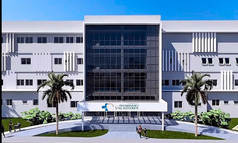 Deputado Rodrigo Valadares prestigiou o início das obras da Unidade Hospitalar Pedrinho Valadares