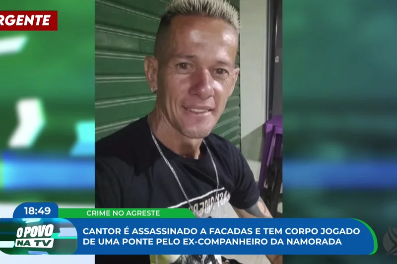 Crime passional: Cantor é mort0 dentro de casa em PE; suspeito está foragido
