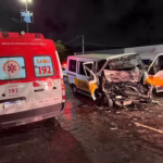 Atualização: Confira o momento em que o carro de luxo invade a contramão na Avenida Tancredo Neves
