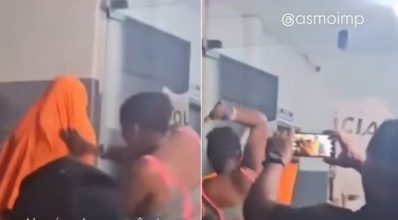 Mãe vai à delegacia e agrid3 filho suspeito de roubar celulares em cidade do interior do MA