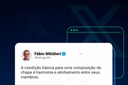 Fábio Mitidieri anuncia saída de Alessandro Vieira da chapa majoritária