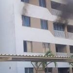 Incêndio em apartamento deixa morador inconsciente na Barra dos Coqueiros