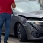 Motorista é preso após sequência de colisões e invasão de condomínio em Aracaju