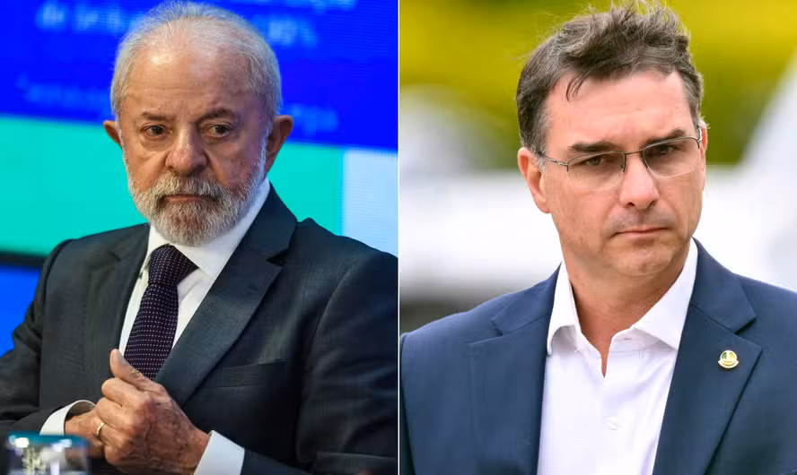 Pesquisa aponta empate técnico entre Lula e Flávio Bolsonaro em possível 2º turno de 2026