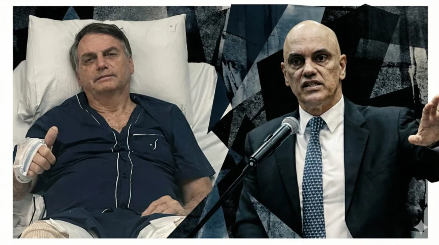 Moraes concede prisão domiciliar a Bolsonaro por 90 dias por motivos de saúde