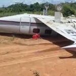 Avião em missão médica cai no interior de Mato Grosso
