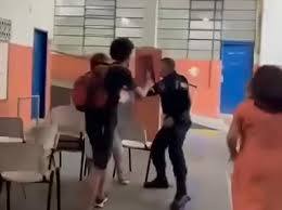 Policial militar é afastado após agredir estudantes em escola no Rio de Janeiro
