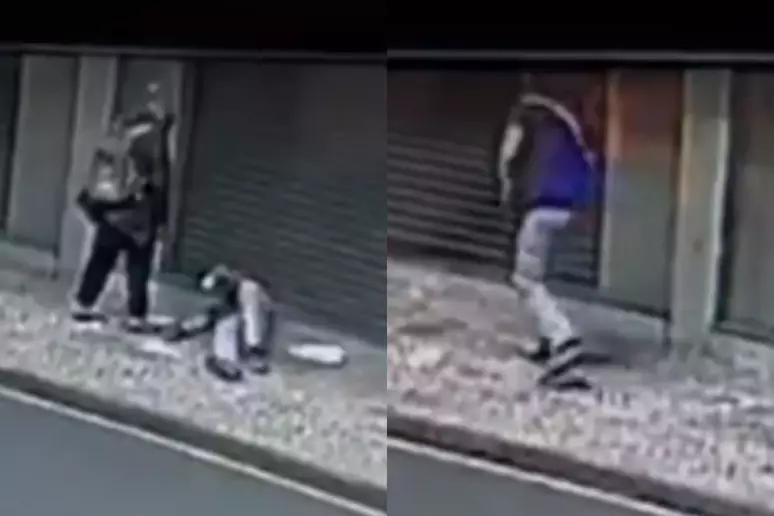 Homem ateia fogo em morador em situação de rua e deixa local sem prestar socorro, em Curitiba Homem ateia fogo em morador em situação de rua e deixa local sem prestar socorro, em Curitiba
