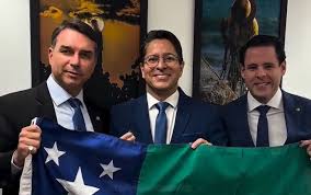 Flávio Bolsonaro anuncia Ricardo Marques como pré-candidato do PL ao Governo de Sergipe
