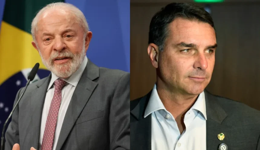 Pesquisa aponta empate técnico no segundo turno entre Luiz Inácio Lula da Silva, Flávio Bolsonaro