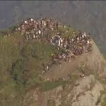 Operação policial no Vidigal deixa turistas ilhados no Morro Dois Irmãos durante tiroteio