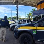 PRF recupera veículo roubado durante fiscalização na BR-101, em São Cristóvão