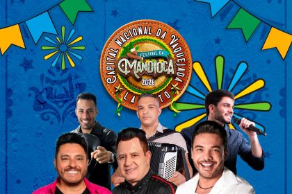 Prefeitura de Lagarto divulga programação oficial do Festival da Mandioca 2026 com grandes atrações nacionais