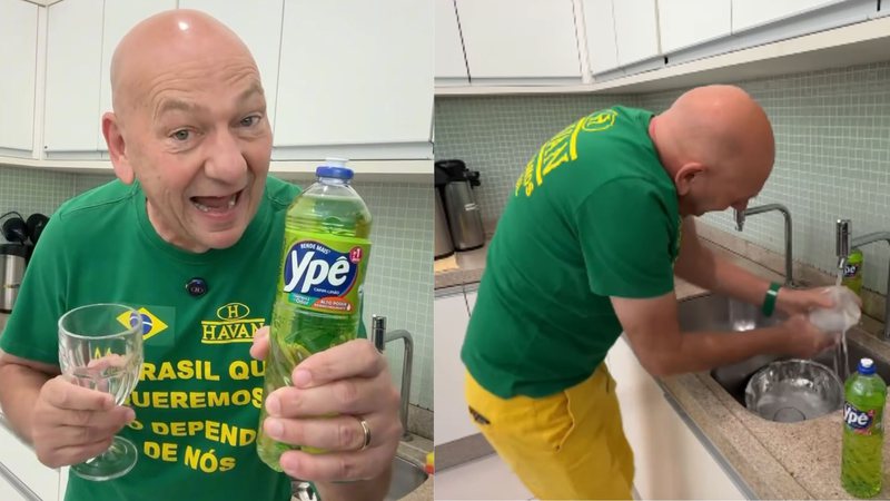 Luciano Hang publica vídeo com produtos Ypê e cita “perseguição” em meio à polêmica envolvendo a marca Luciano Hang publica vídeo com produtos Ypê e cita “perseguição” em meio à polêmica envolvendo a marca