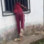 Suspeito fica preso em grade ao tentar invadir comércio em Bacabeira