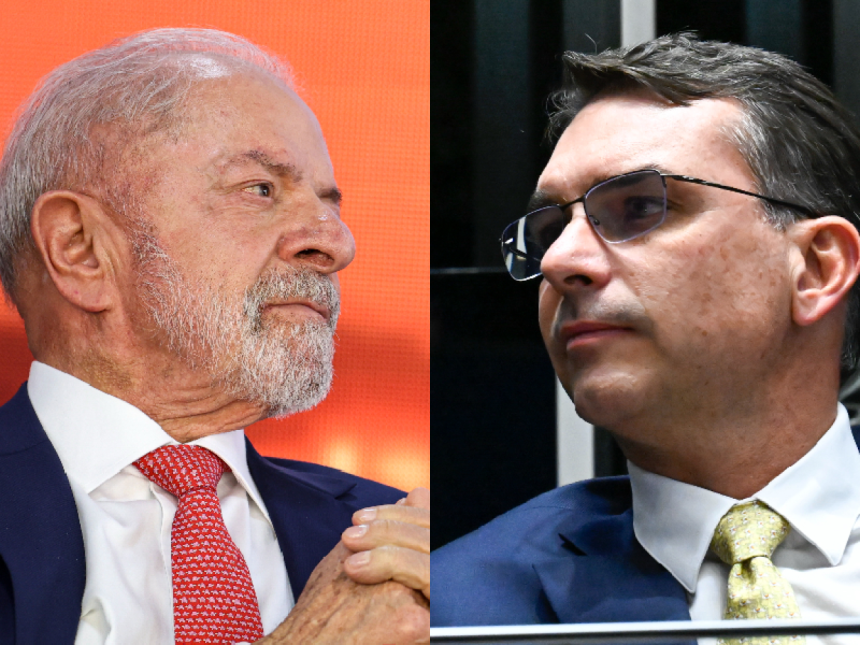 Pesquisa mostra Lula com 43% e amplia vantagem sobre Flávio Bolsonaro na disputa presidencial