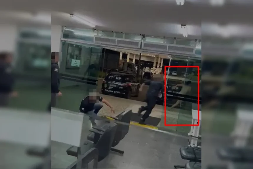 Jovem trans é presa após confusão em delegacia no DF e fuga com celular de policial