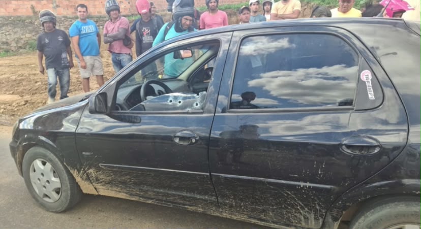 Casal é alvo de atentado e homem m0rre baleado em Nossa Senhora da Glória