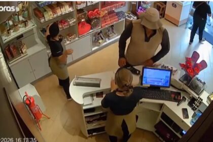 Homem é preso suspeito de roubar loja de chocolates em Nossa Senhora da Glória