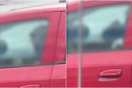 Padrasto é flagrado agredind0 bebê de 1 ano e 6 meses em estacionamento de SC