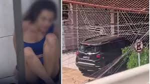 Estudante de Medicina é presa suspeita de matar idoso ao invadir residência com carro em Porto Velho