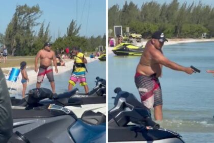 Homem armado ameaça praticante de kitesurfe durante discussão em praia de Arraial do Cabo