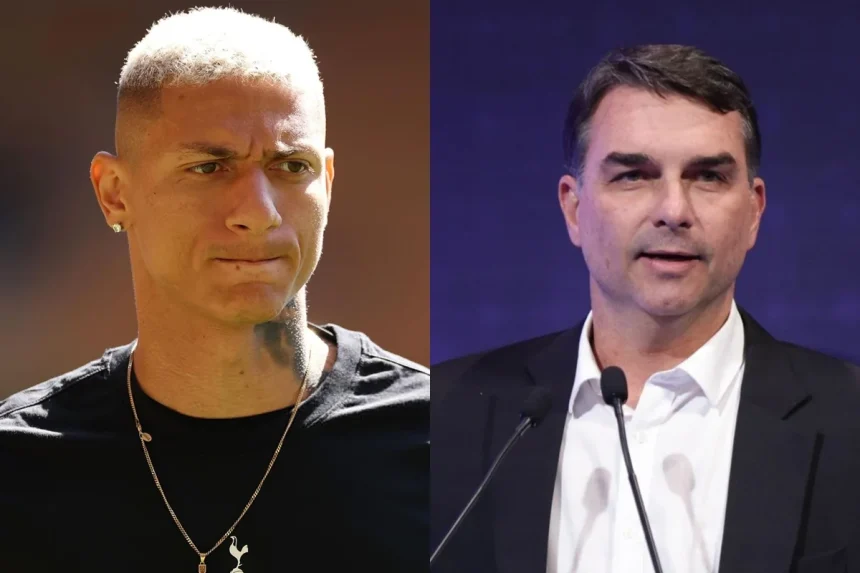 Richarlison expõe disputa judicial com Flávio Bolsonaro por imóvel de R$ 10 milhões