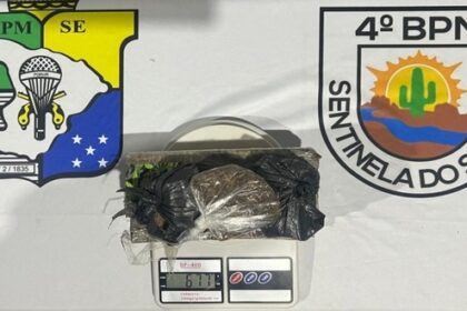 Força Tática apreende 676 gramas de maconha e balança de precisão em Canindé de São Francisco