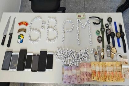 Quatro homens são presos por tráfico de drogas e mais de 300 porções de maconha são apreendidas em Salgado