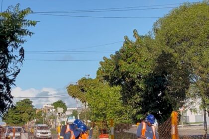 Obras de Adutora na Avenida Maranhão chegam a 50% de execução
