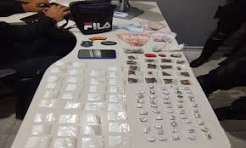 Suspeito de tráfico é preso com cocaína e maconha após tentar fugir da polícia em Lagarto