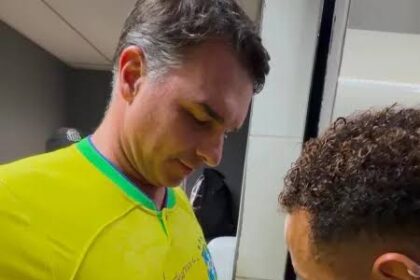 De cumprimento ignorado a encontro com Flávio Bolsonaro: os bastidores da vitória do Santos sobre o Vasco