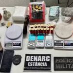 Operação Macaco Louco prende dois suspeitos de tráfico e apreende drogas em Estância