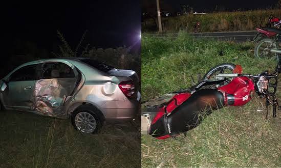 Motociclista morre após colisão entre moto e carro na SE-170, em Campo do Brito Motociclista morre após colisão entre moto e carro na SE-170, em Campo do Brito