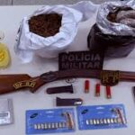 Homem é preso com drogas e munições durante ação policial em Aracaju